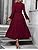 Casual Wrap Dresses for Women UK Elegante Ladies V Neck Long Lantern Sleeve Ruffled Waist Maxi Party Dress