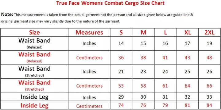 True Face Ladies Trousers Fleece Womens Joggers Cargo Combat Jogging Bottoms Casual Elasticated Women Sweatpants with Pockets Tracksuit Pants