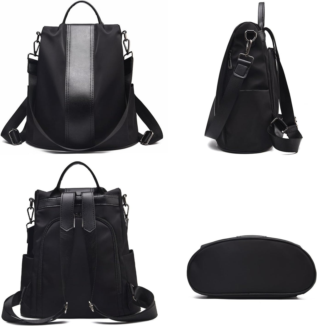 Charmore Women Backpack Ladies Rucksack Waterproof Nylon School bags Anti-theft Daypack Shoulder Bags